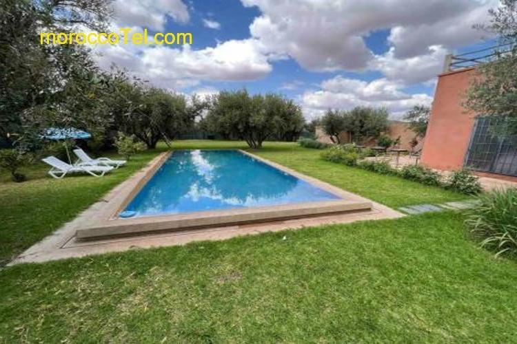 Maison sur terrain privé de 1200m2 avec piscine4x12