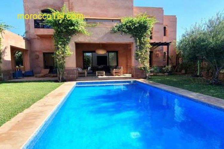 Villa avec piscine chauffée (en option) Palmeraie