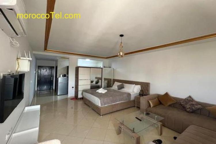 Studio face à la plage de Tanger