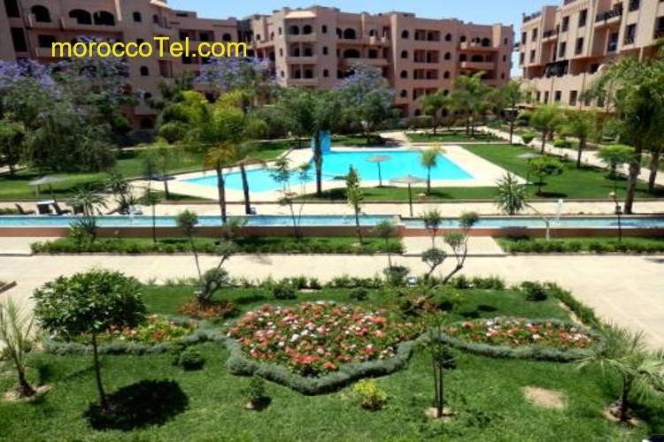 Appart Piscine Jardin somptueux à 2 min de palmeraie et 10 min de Majorelle