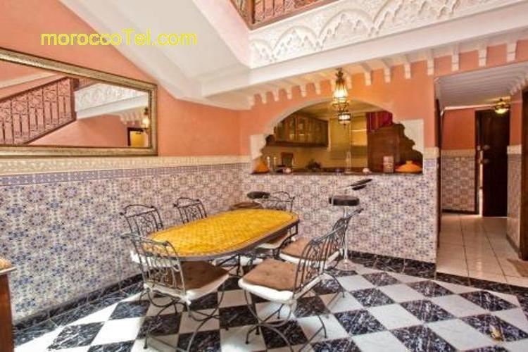 2 bedrooms appartement with shared pool enclosed garden and wifi at Marrakesh