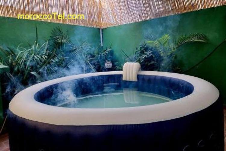 Cozy private jaccuzi spa apartment and swimming pool