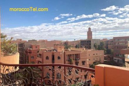 Sunny terrace & comfy beds in Marrakech