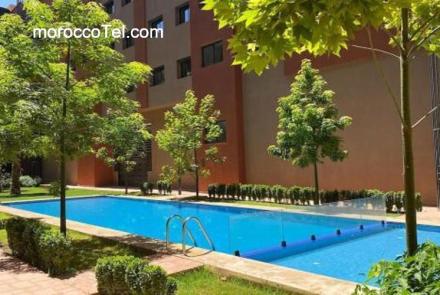 Stunning Appartement with a swiming pool 8Minutes to the Downtown GUELIZ