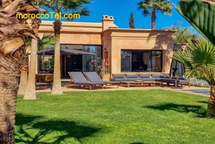 Villa avec gouvernante et 2 piscines dont une chauffée dans domaine securise