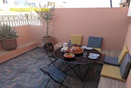 Marrakech Appartement terrasse