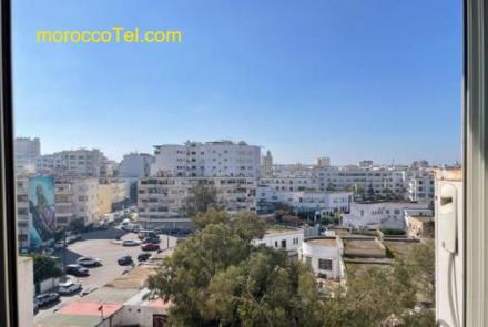 En plein centre-ville.