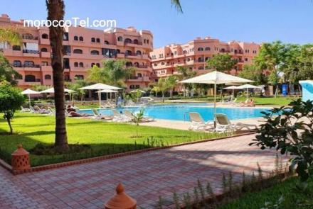 2 bedrooms apartement with shared pool furnished terrace and wifi at Marrakech