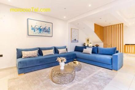 Loft Duplex Familial 200m2 Neuf - Centre Gueliz